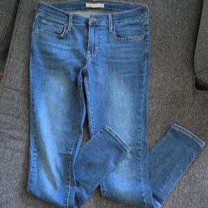 Levi Strauss 710 Super Skinny Women's Blue Jeans